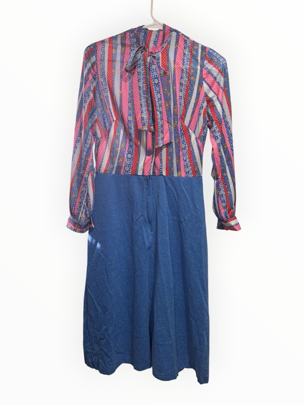 Philip of Dallas Vintage 1970s Secretary Midi Dress